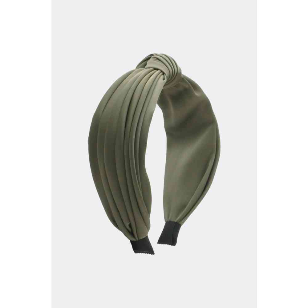 Voodoo Vixen - Satin Top Knot Haarband - Groen